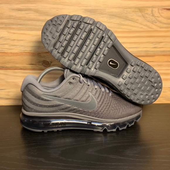 New Nike Air Max 2017 Cool Grey Anthracite - Picture 7 of 7
